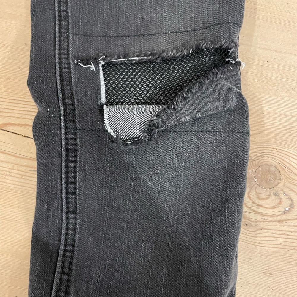 Free people skinny jeans distressed with mesh - Picture 5 of 6